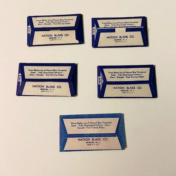 Vintage City Razor Blades Double Edge USA Lot of 5 - Picture 3 of 16